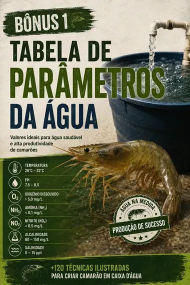 Tabela de Parâmetros da Água